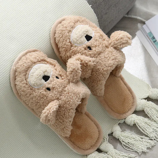 Pantuflas de oso para invierno